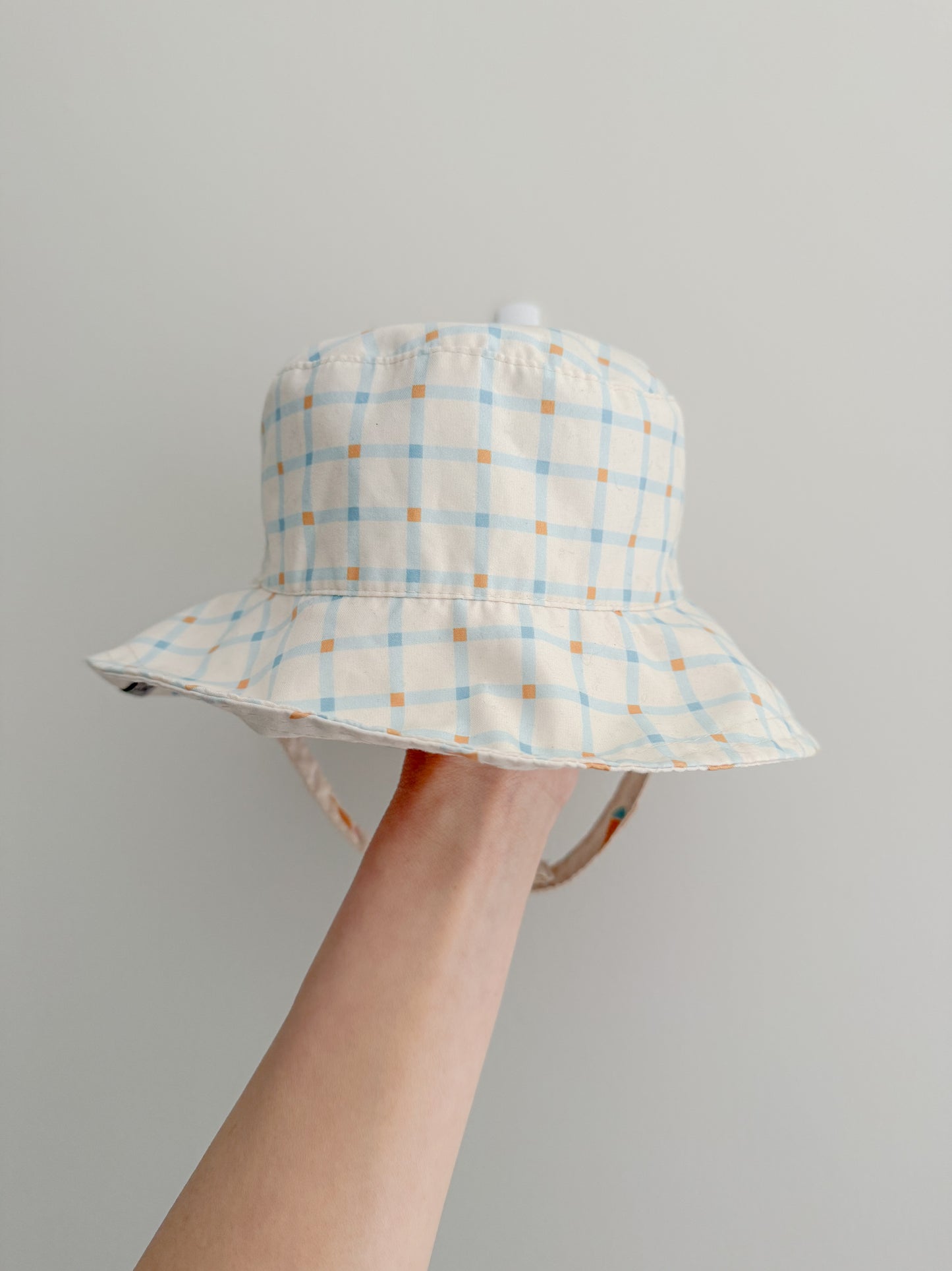 FlapJackKids Reversible Pattern Sun Hat (6-24m)