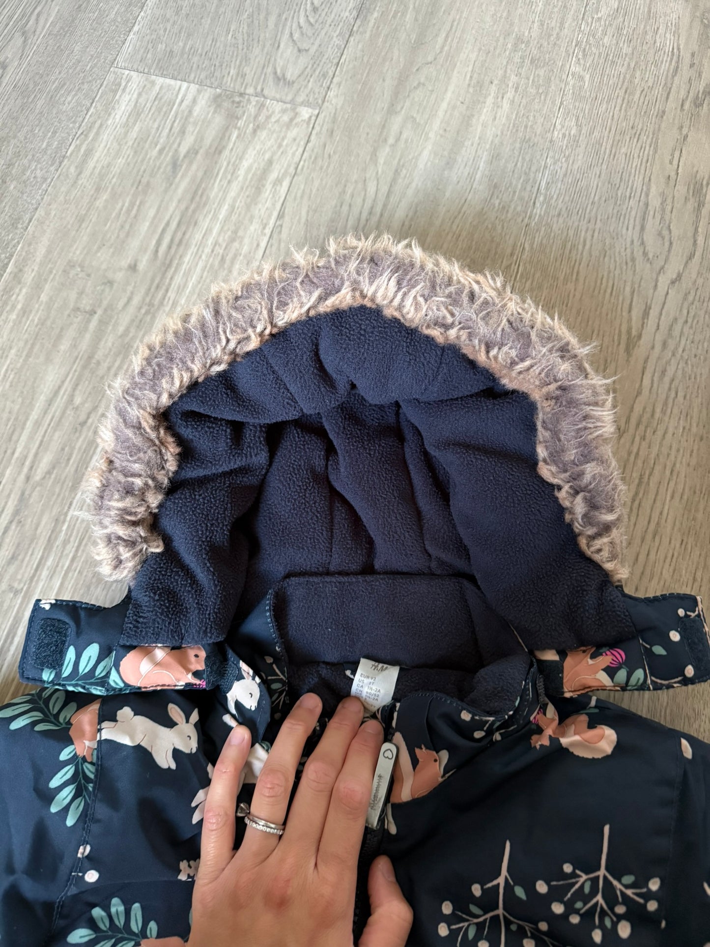 H&M Printed Snowsuit (2T runs big)
