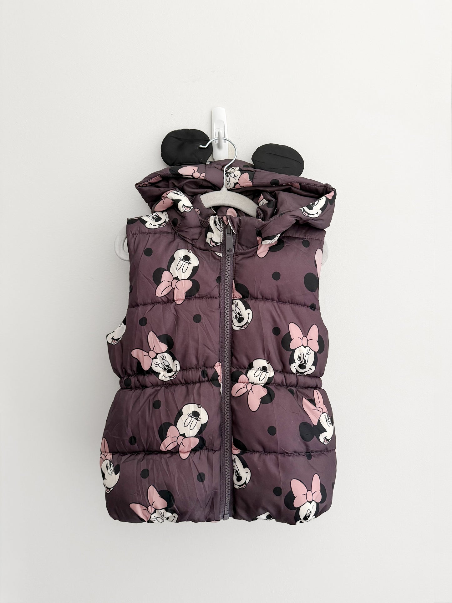 H&M x Disney Minnie Puffer Vest (1.5-2y)