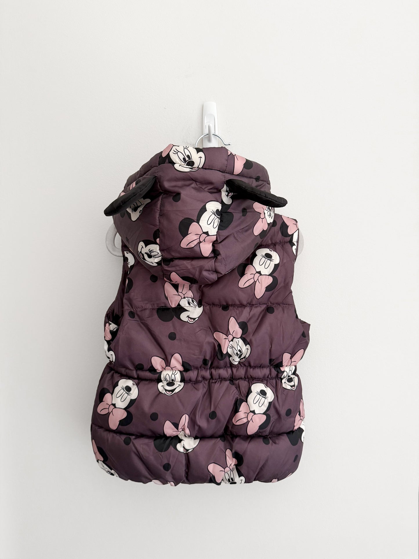 H&M x Disney Minnie Puffer Vest (1.5-2y)