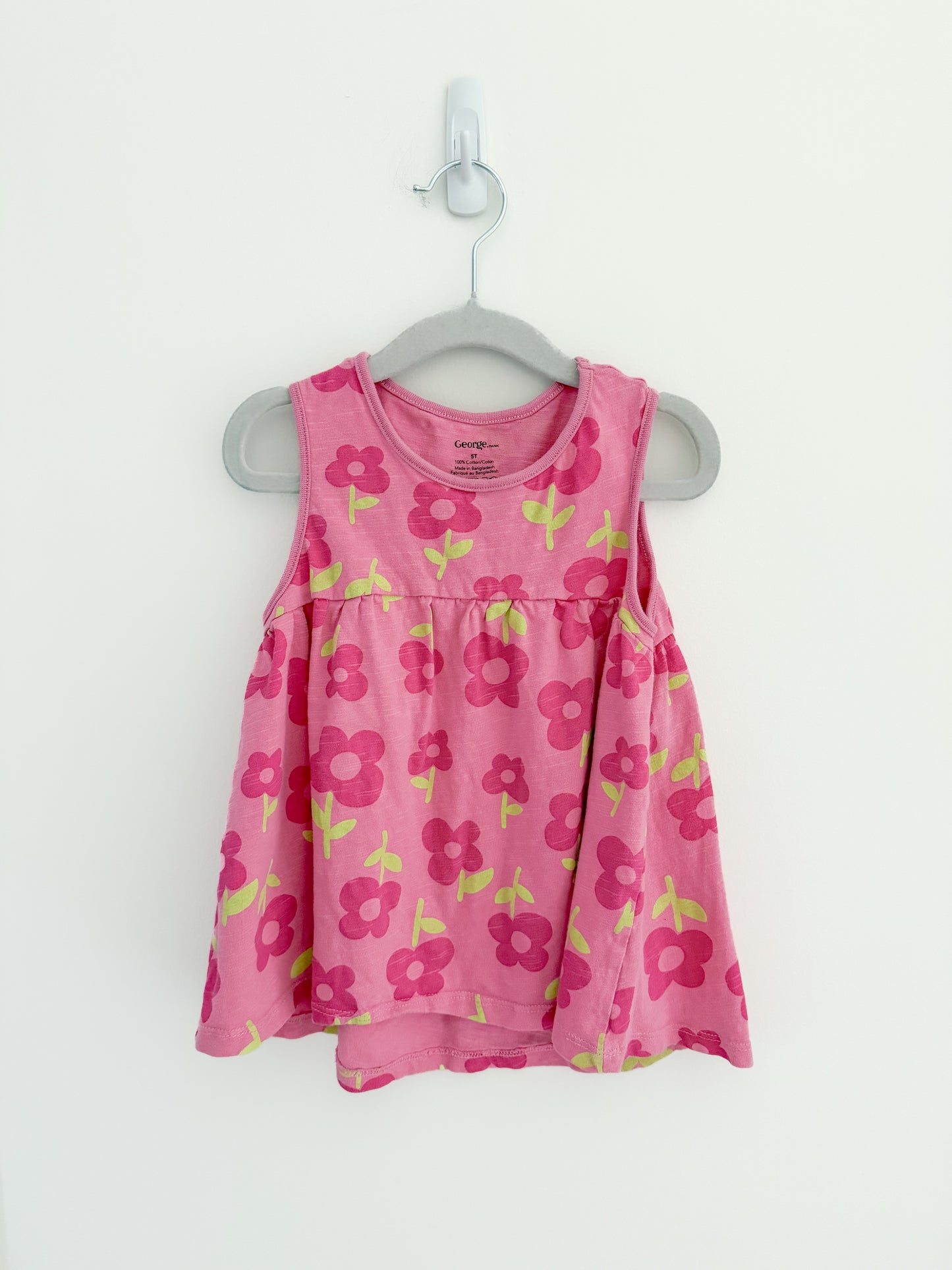 George Flower Printed Top (18-24m, 5T)