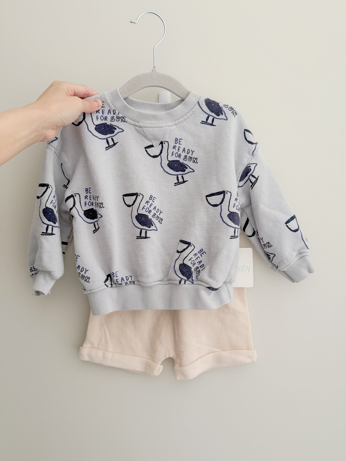 Zara Be Ready For Sun Crew (18-24m)