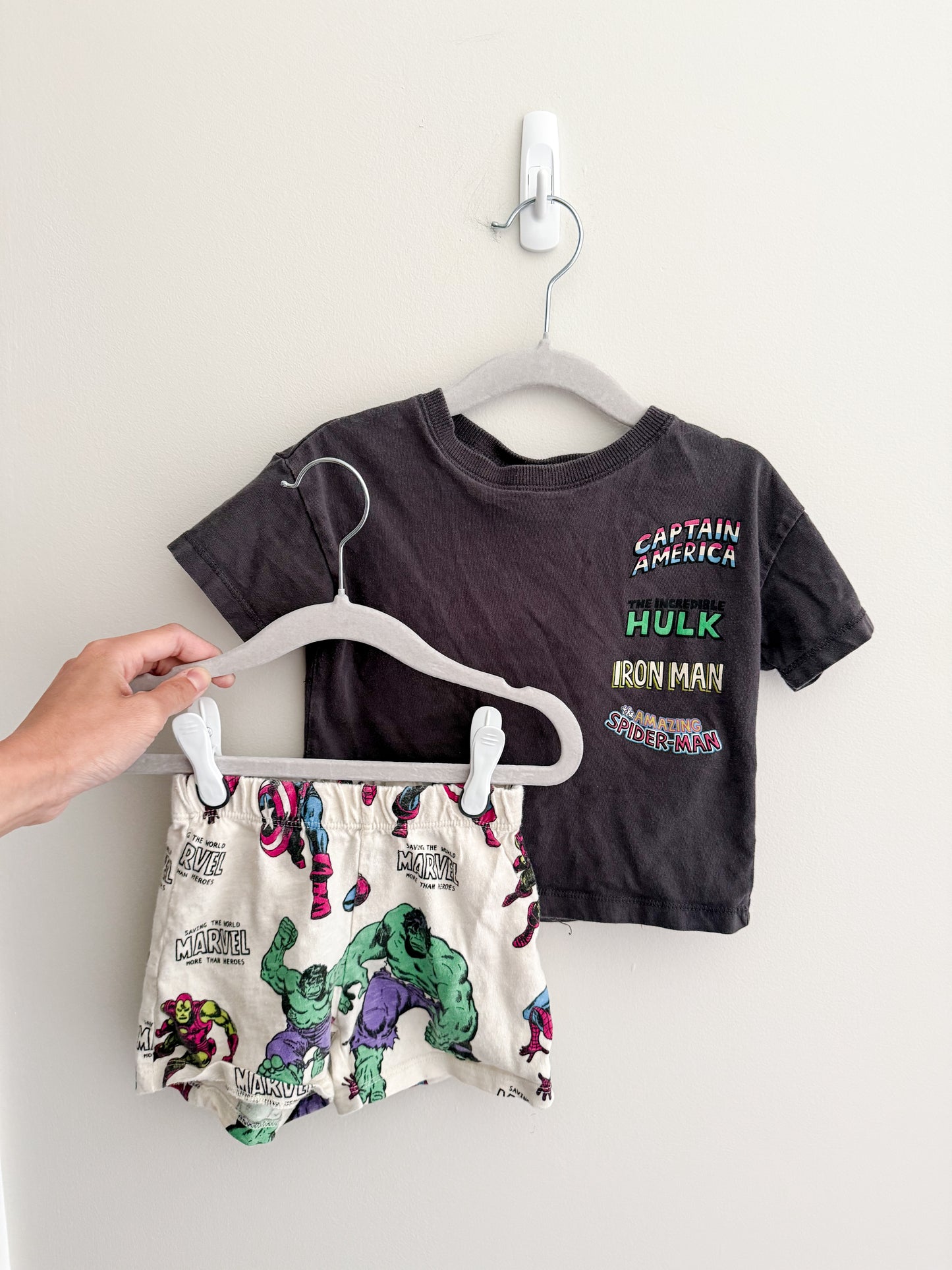 Zara x Marvel Avengers Set (9-12m generous)