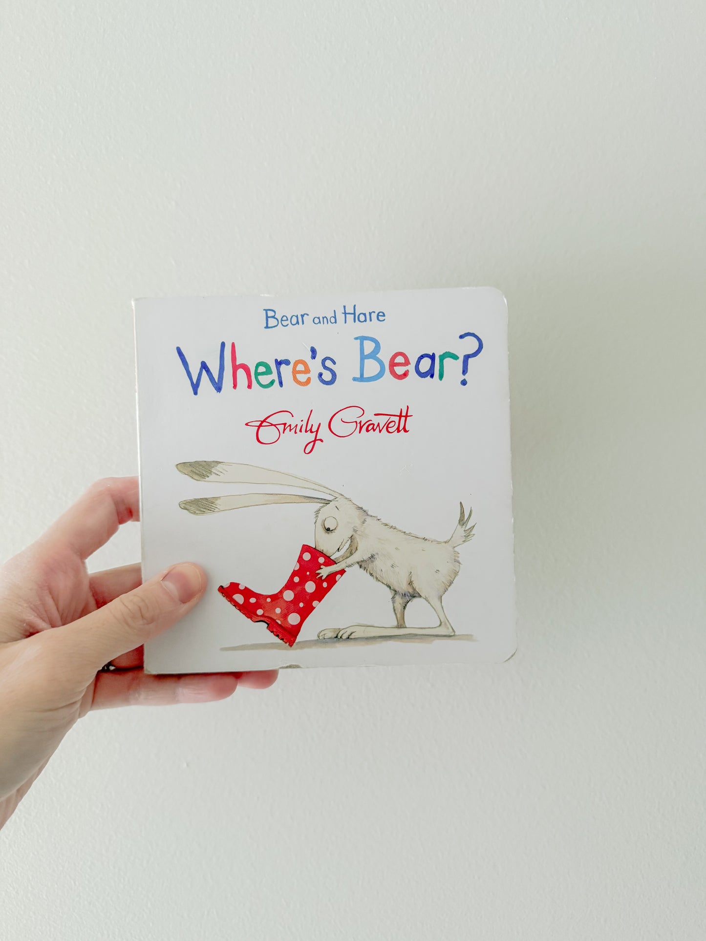 Where's Bear? (Bear And Hare) - Board Book