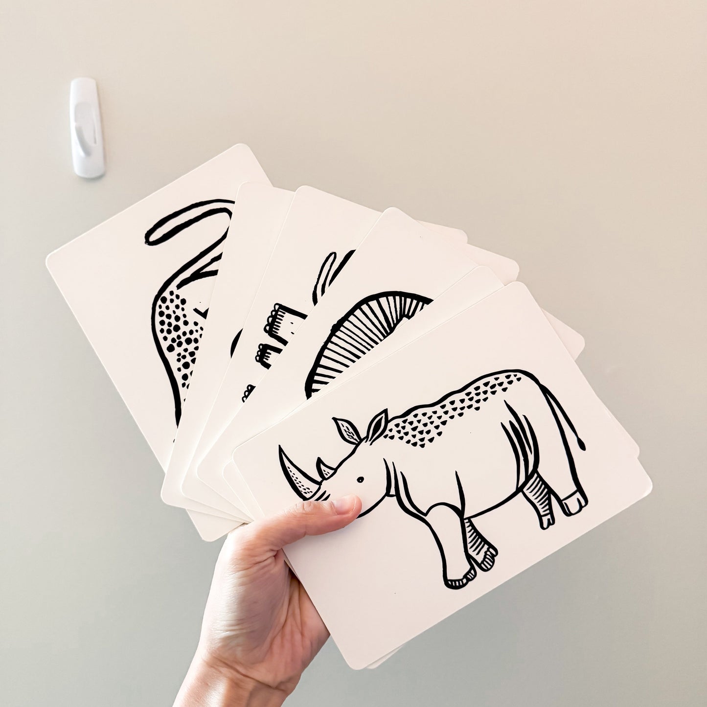 Wee Gallery Black & White Art Cards For Baby