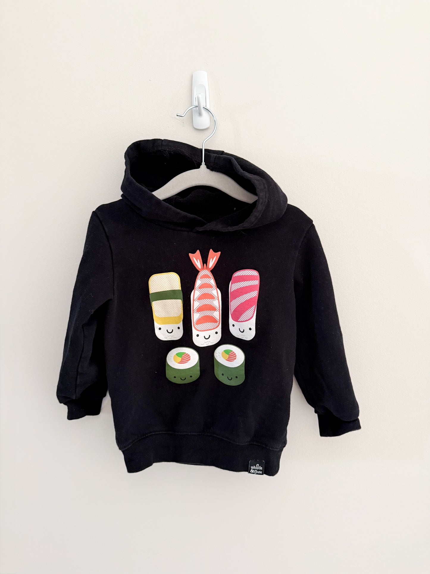 Whistle & Flute Sushi Hoodie (1-2y)