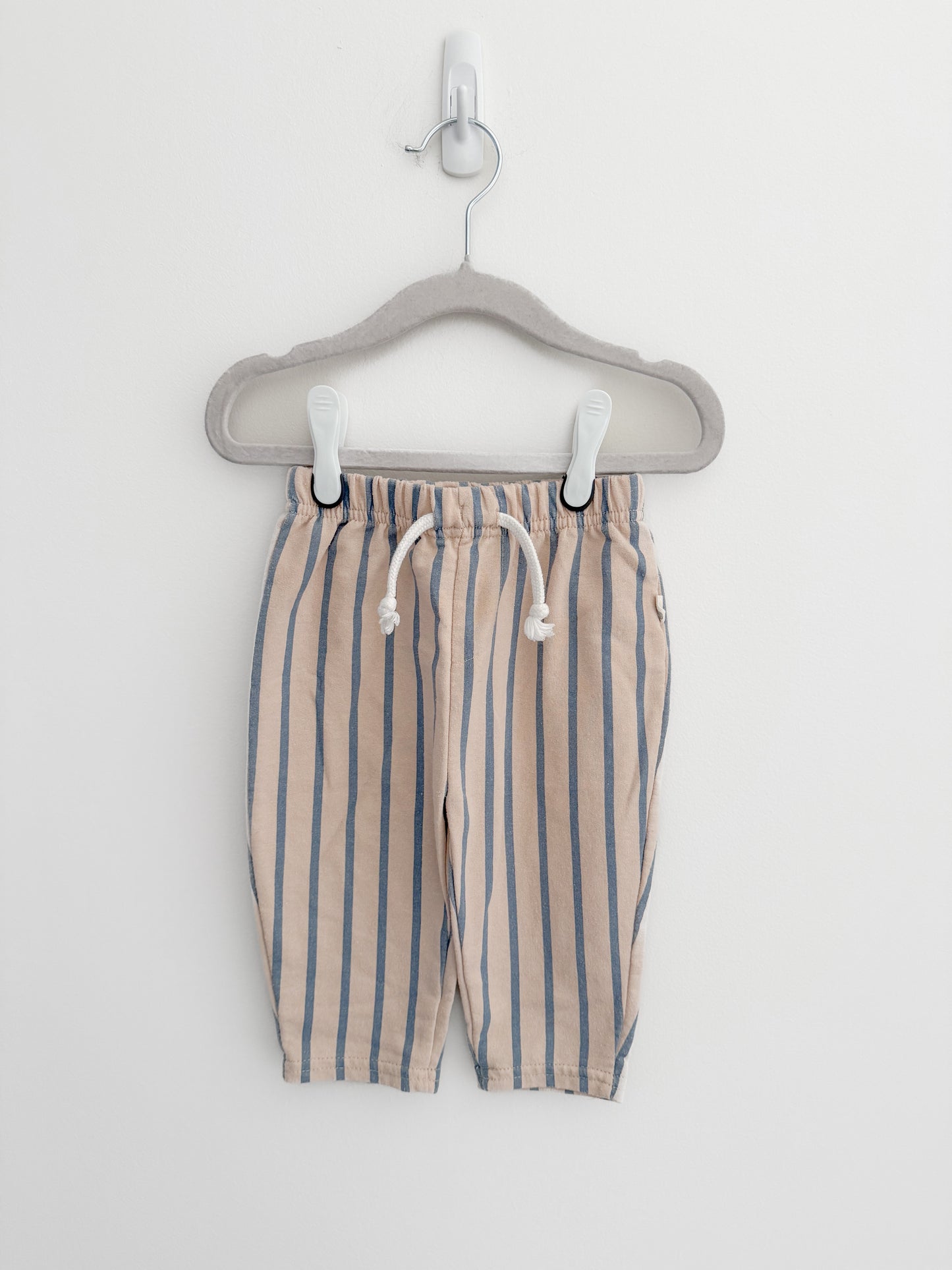 Rabbit & Bear Striped Pants (6-9m generous)