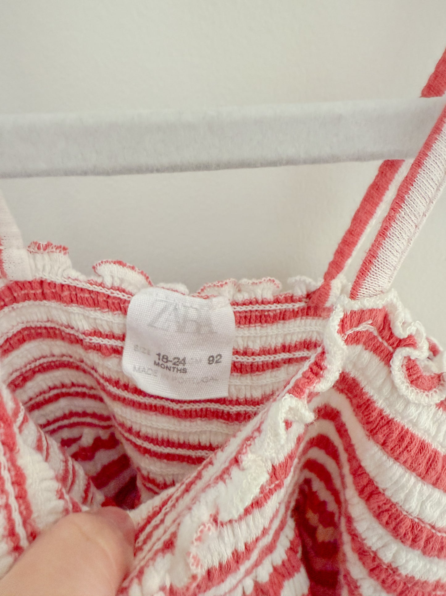 Zara Ruffle Flowy Top (18-24m)