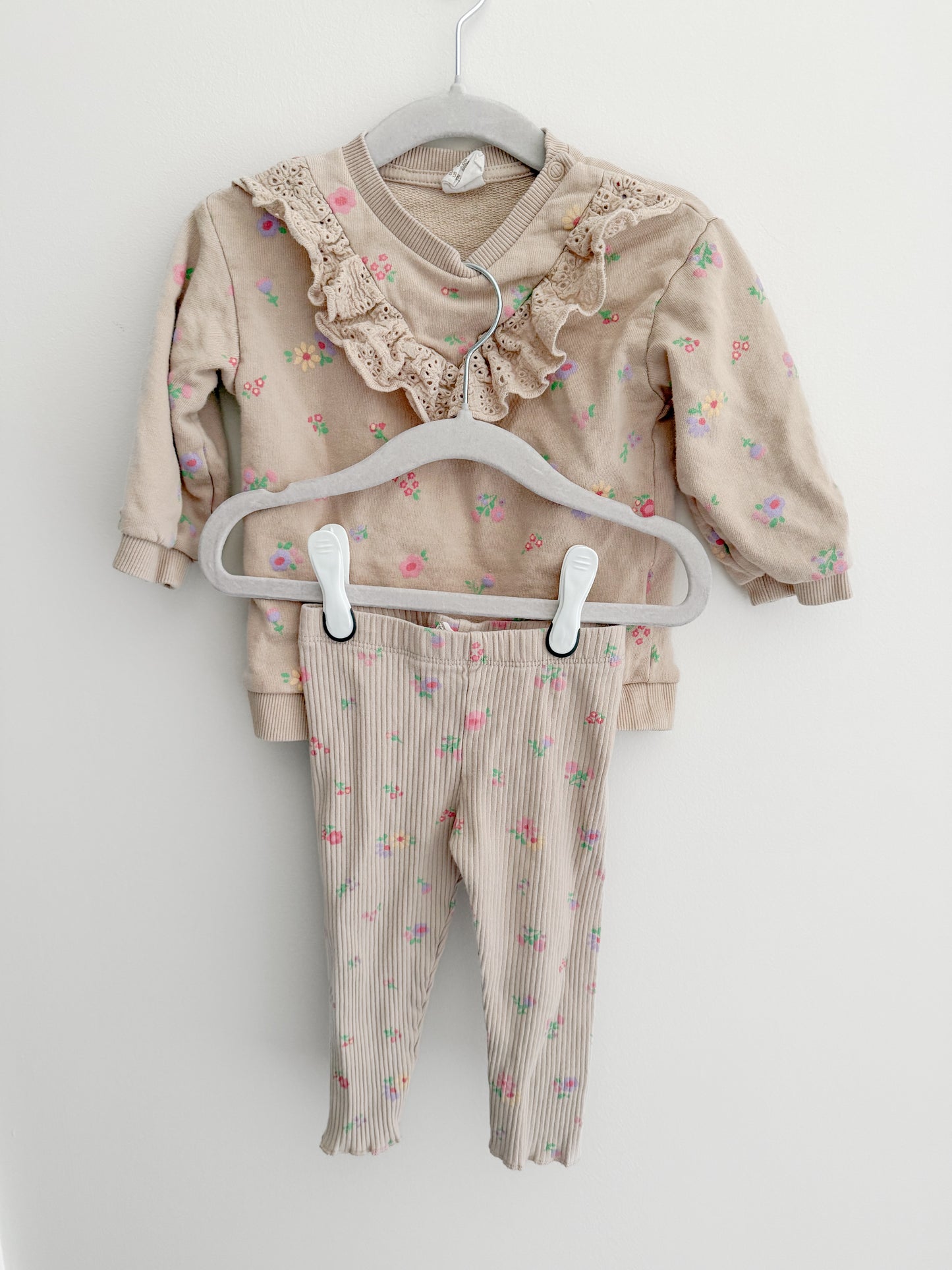H&M Floral Set (9-12m)