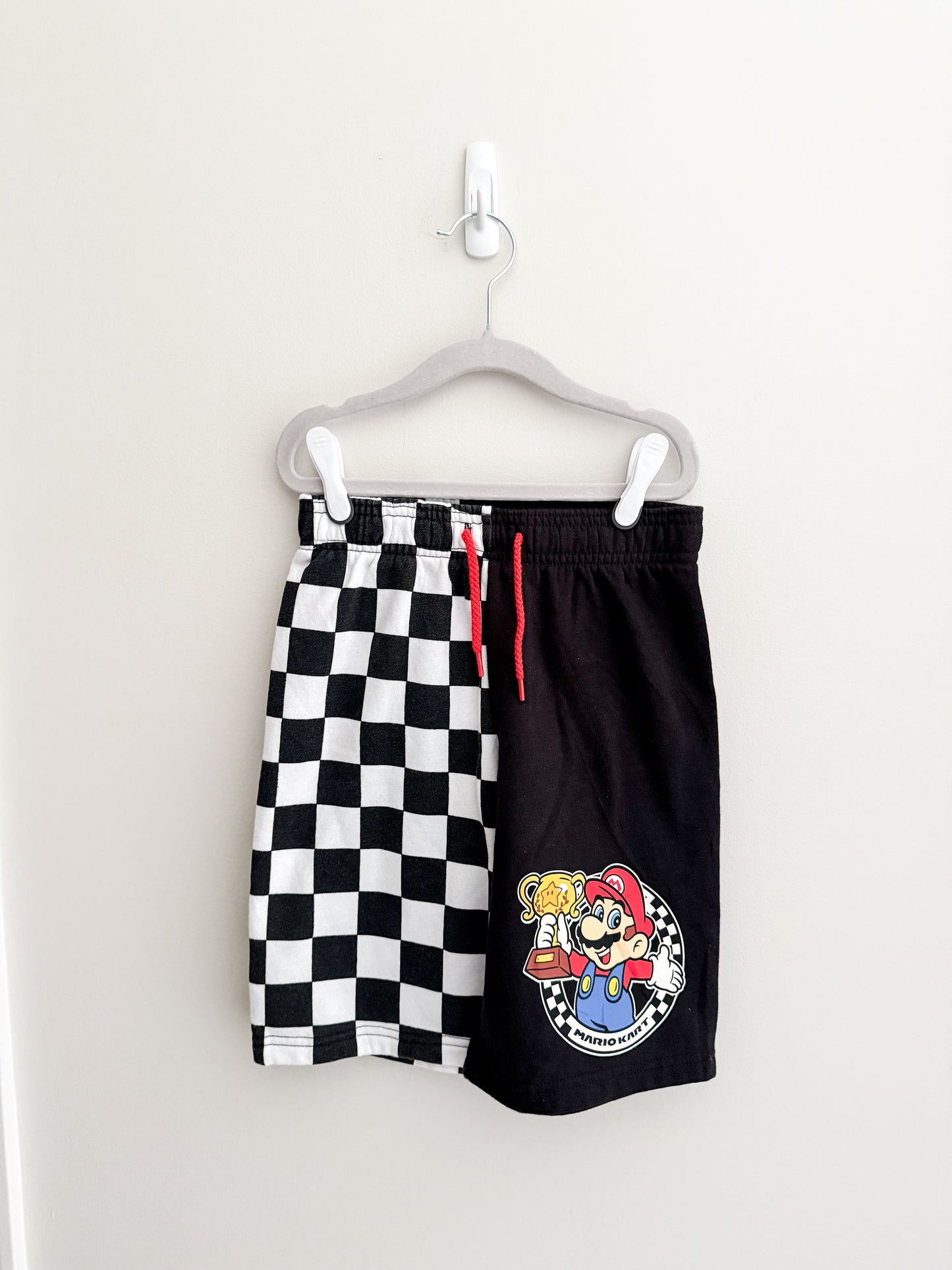 Mario Kart Race Car Shorts (7-8y)