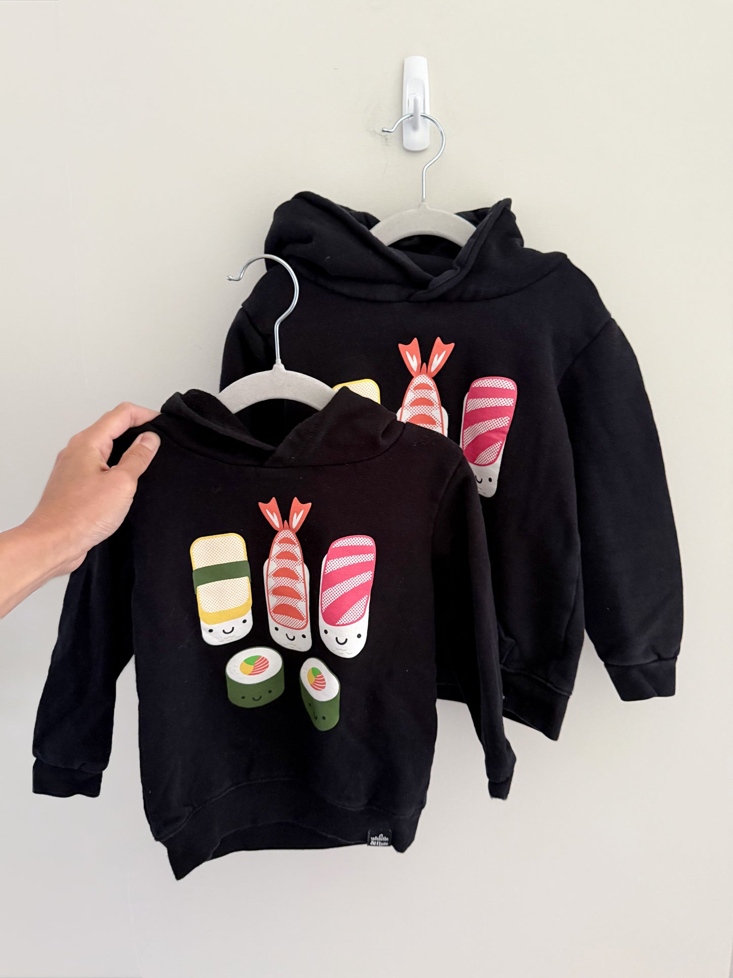 Whistle & Flute Sushi Hoodie (1-2y)