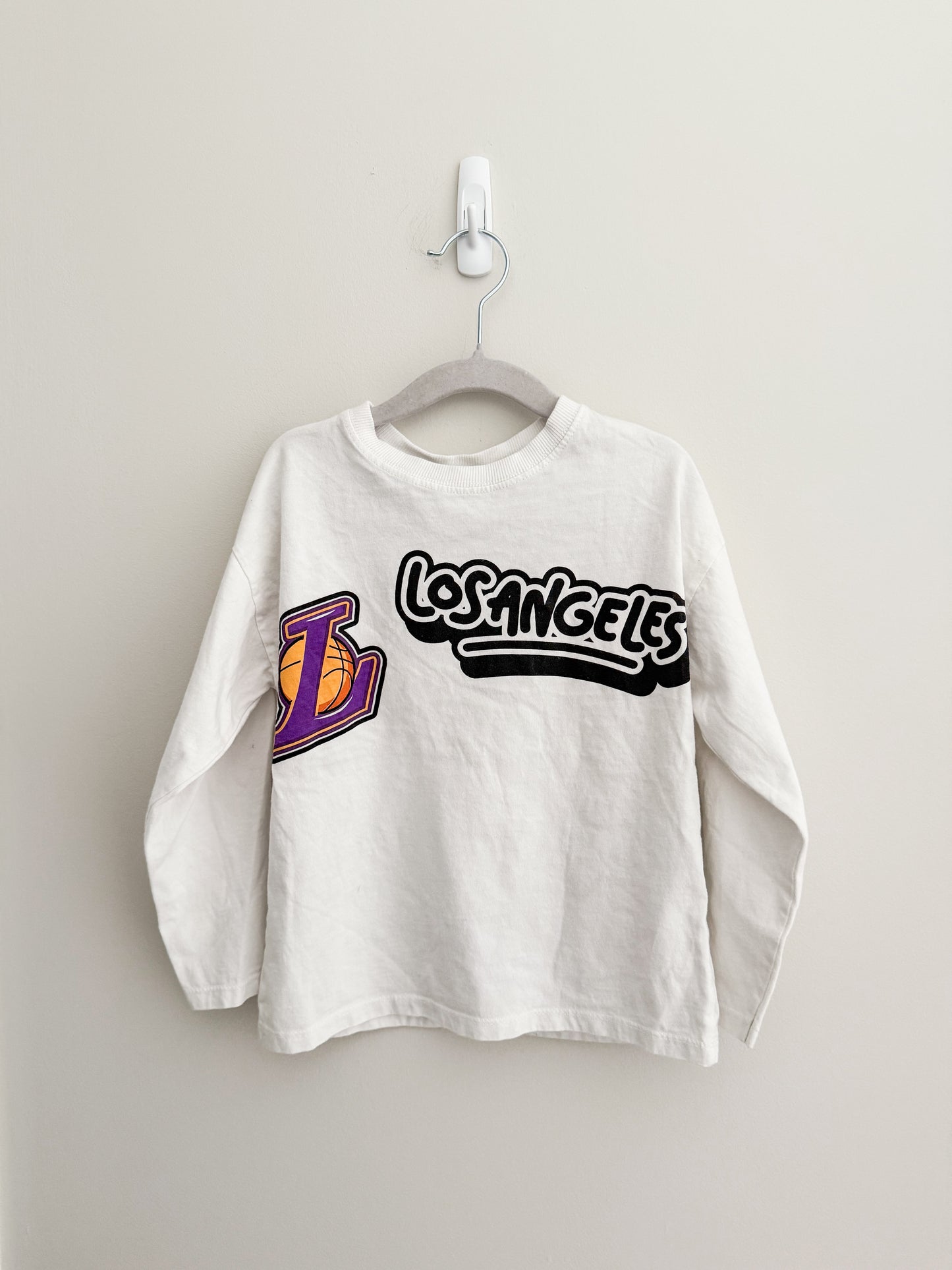 Zara x NBA Lakers Long Sleeve Tee (6y)