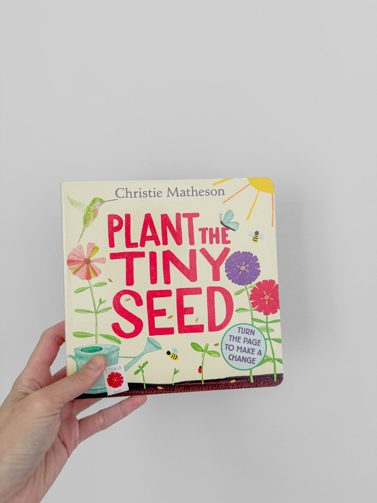 Plant The Tiny Seed - Board Book (Interactive)