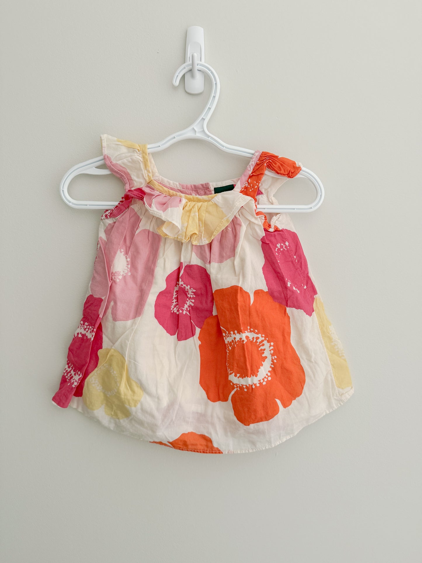 Gap Spring Flowers Dress (3-6m)