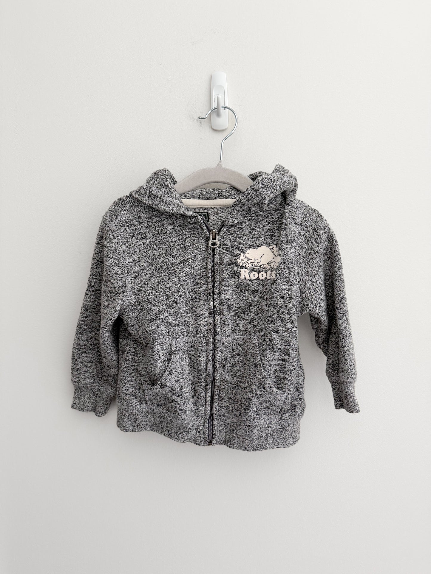 Roots Hoodie - Salt & Pepper (18-24m)