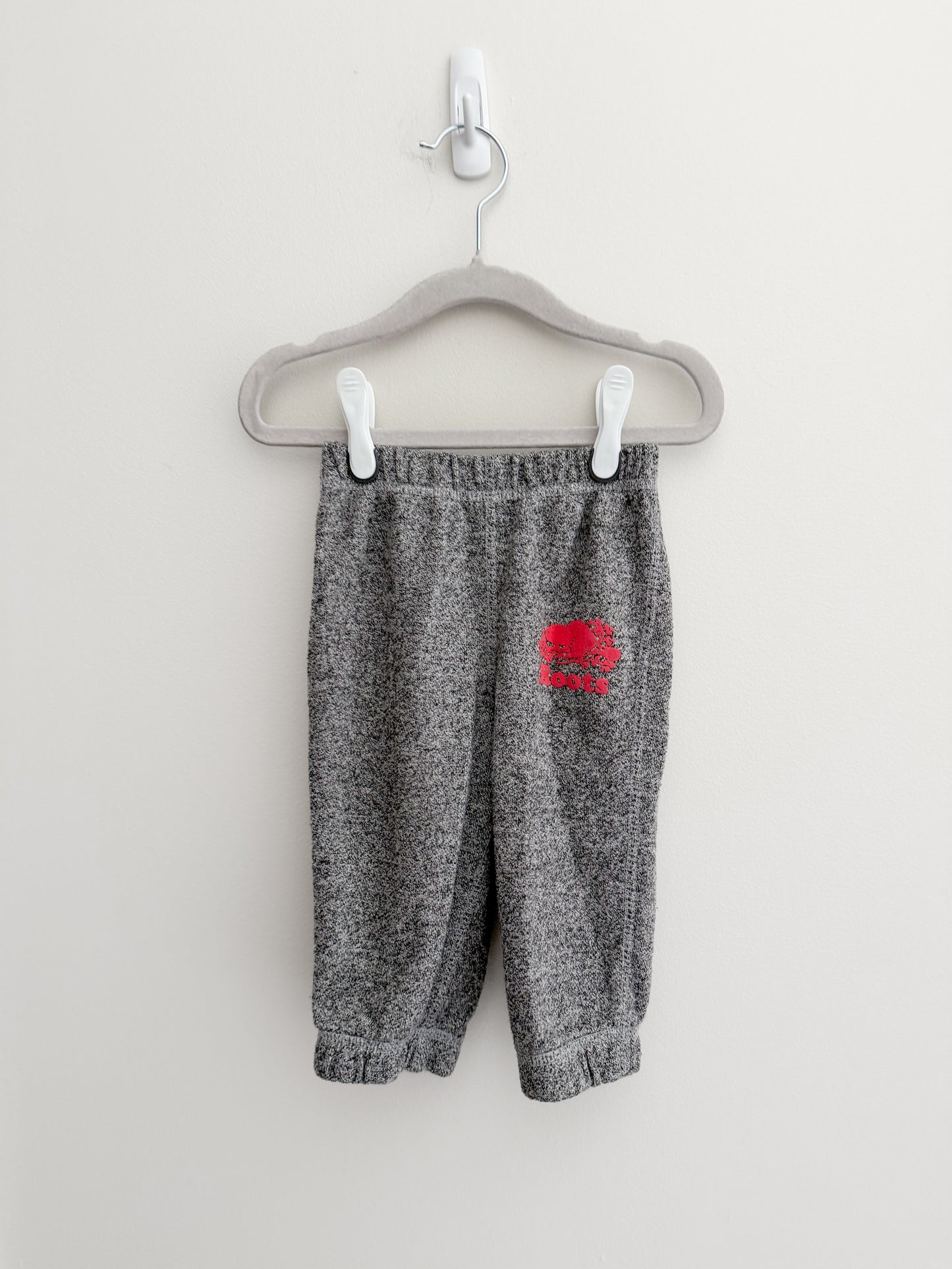 Roots Pants - Grey/Magenta (6-12m)