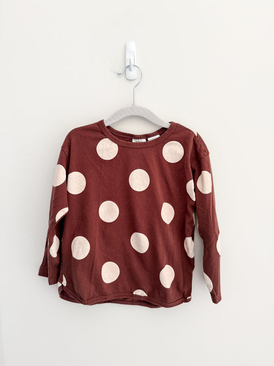 Zara Burgundy Long Sleeve (4-5y)