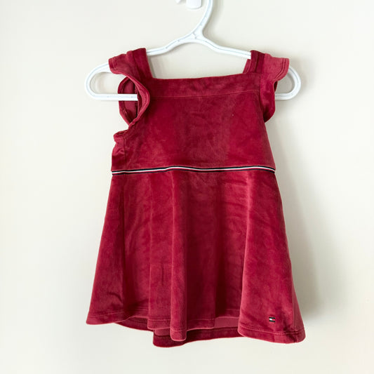 [NEW] Tommy Hilfiger Velvet Dress (12m)