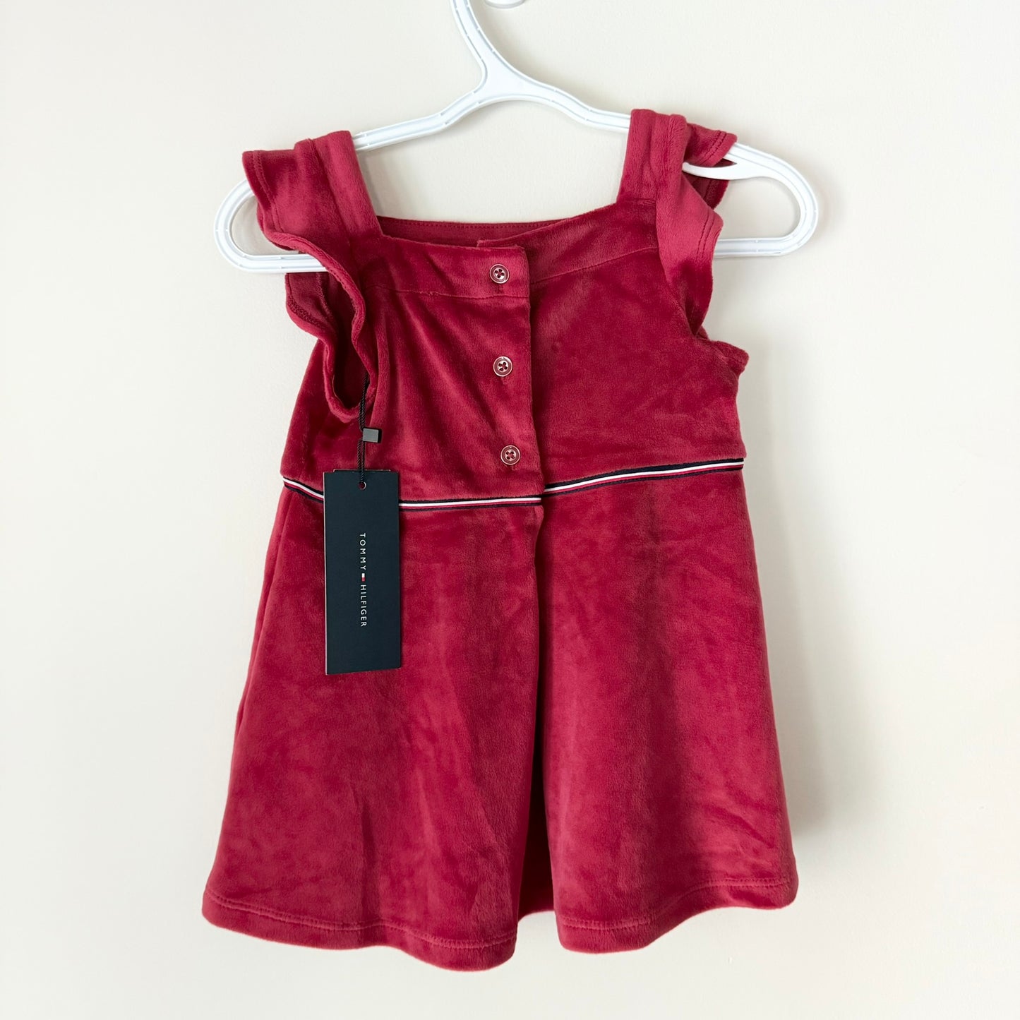 [NEW] Tommy Hilfiger Velvet Dress (12m)
