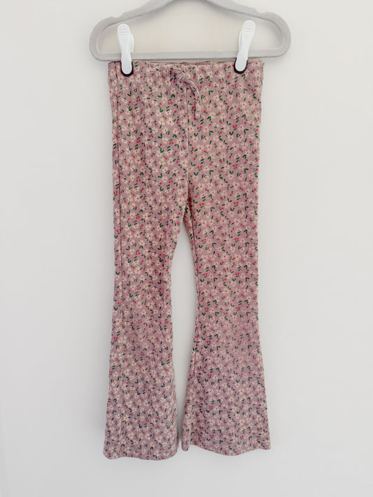 Zara Floral Flare Leggings (6y)