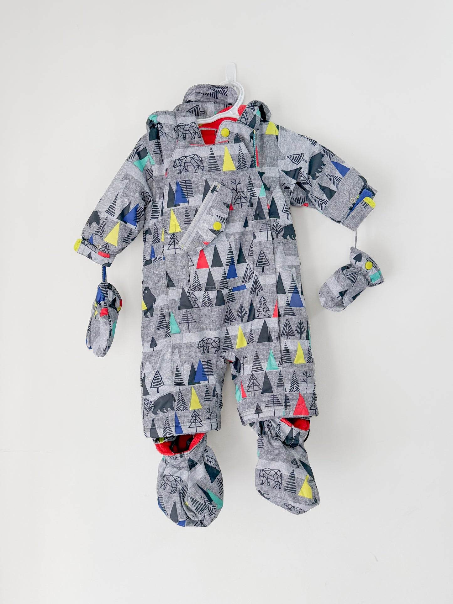 Deux Par Deux Snowsuit (6-12m runs big)