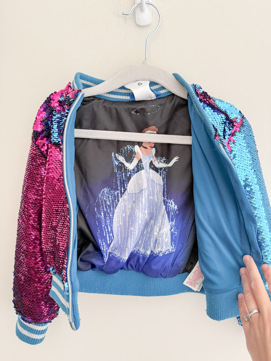 Disney Princess Cinderella Sequin Jacket (3T)