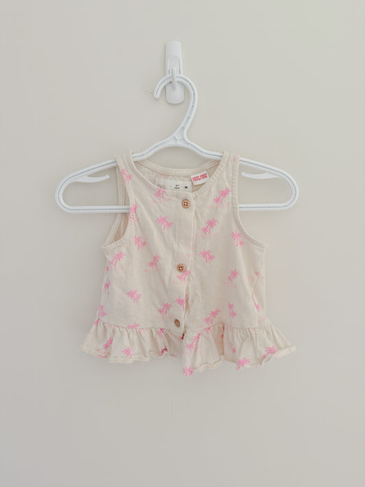 Zara Palm Trees Top (1.5y)