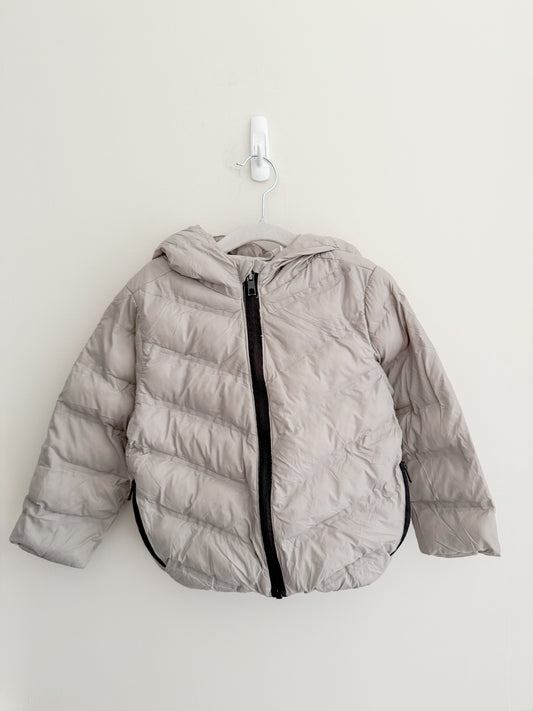 Zara Light Grey Puffer Jacket (2-3y)