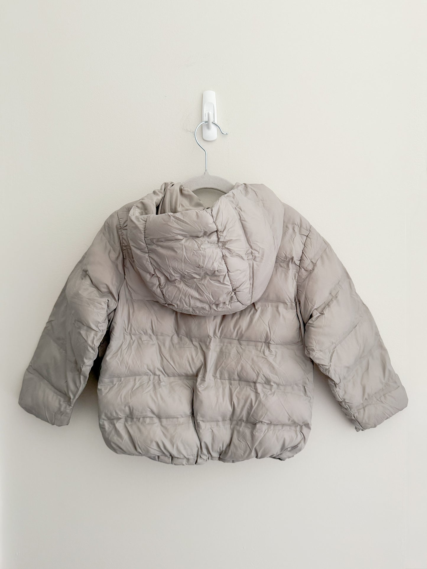 Zara Light Grey Puffer Jacket (2-3y)