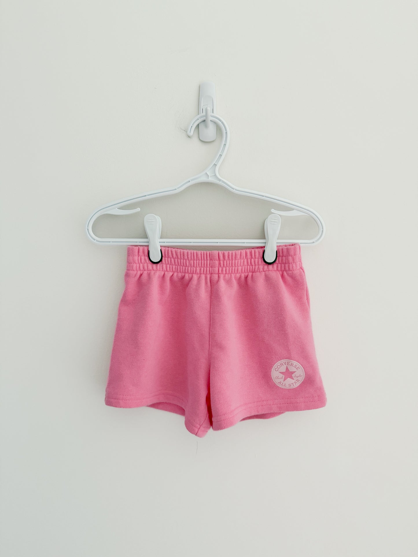 Converse Pink Logo Shorts (4y)