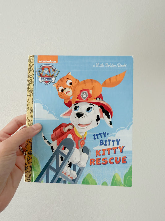 [Little Golden Books] Paw Patrol - Itty Bitty Kitty Rescue