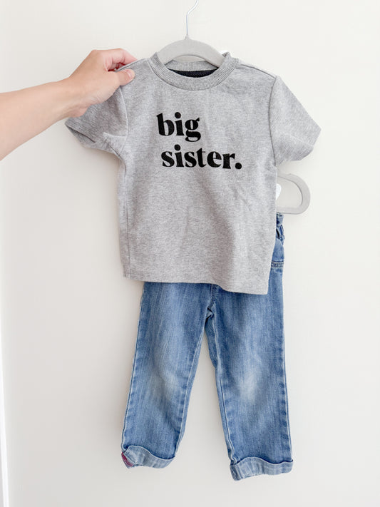The Littlest "Big Sister" Tee (2T, 3T)
