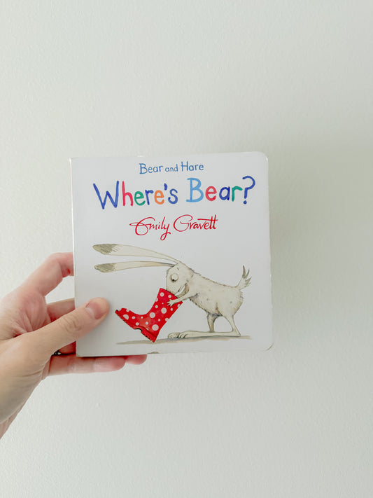 Where's Bear? (Bear And Hare) - Board Book