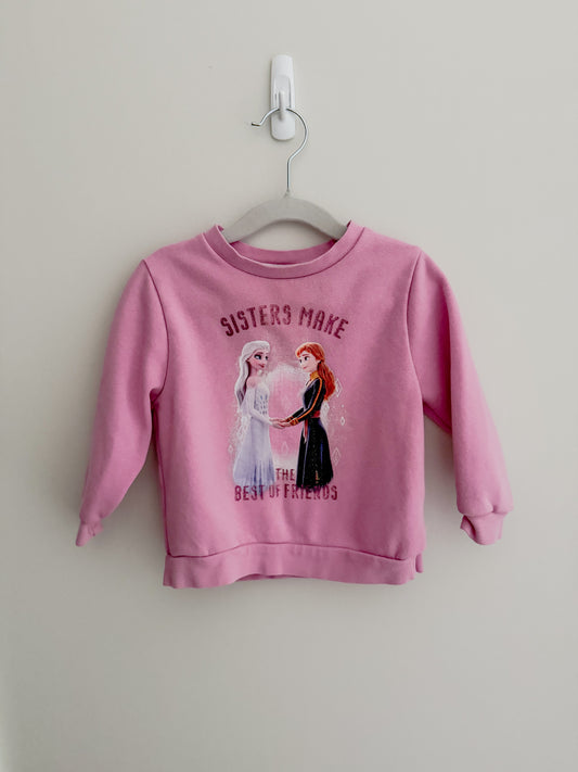 Joe Fresh Frozen Sisters Crew (2T)