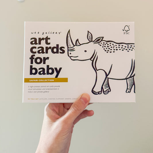 Wee Gallery Black & White Art Cards For Baby