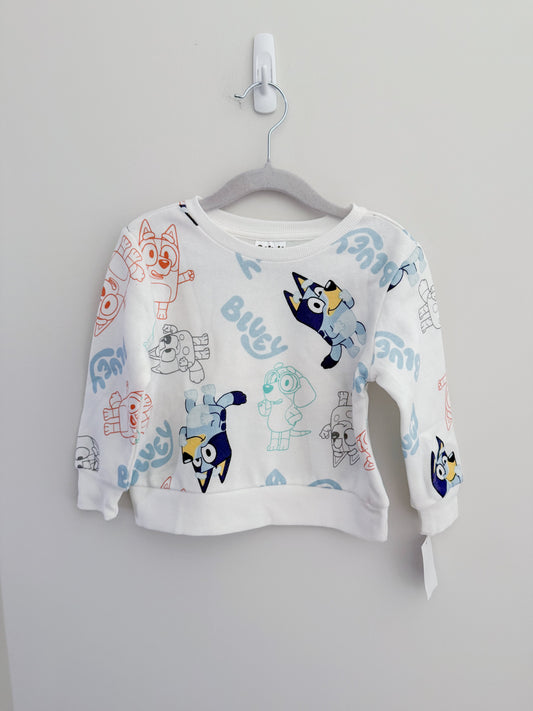 [NEW] Bluey & Friends Crewneck (18m) ***