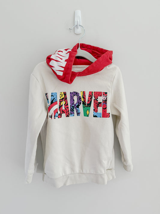 Marvel Logo Hoodie (fits like 5-6y)