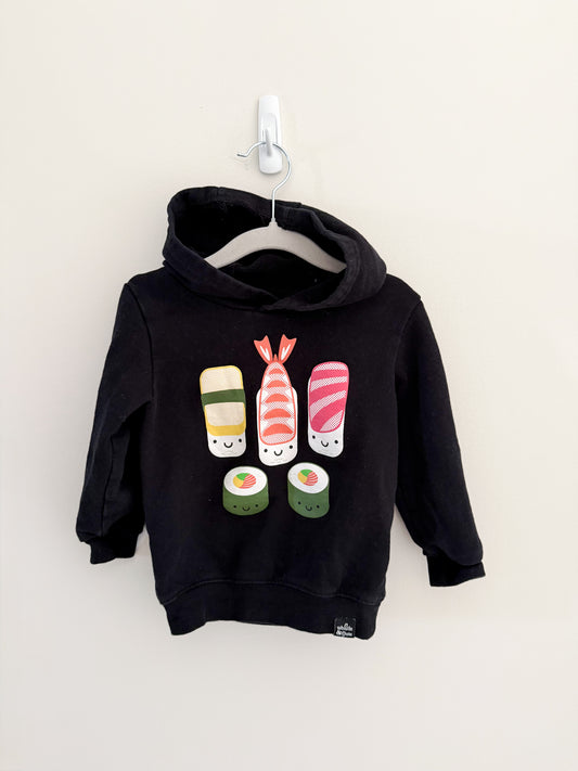 Whistle & Flute Sushi Hoodie (1-2y)