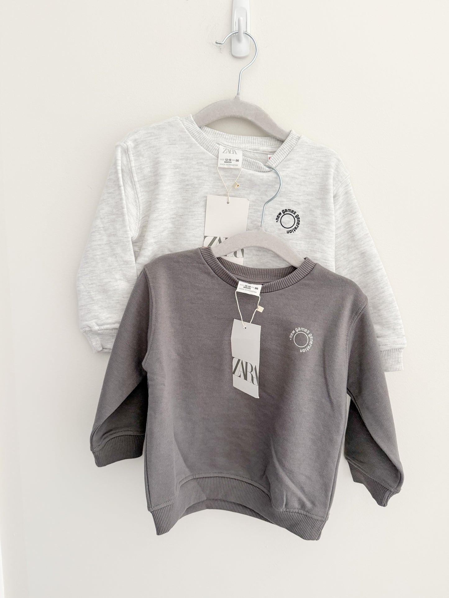 [NEW] Zara Crewneck Bundle (12-18m)