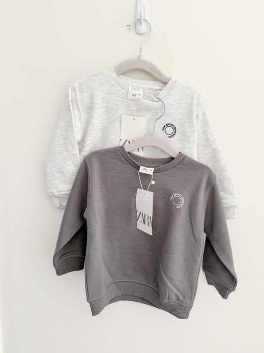 [NEW] Zara Crewneck Bundle (12-18m)