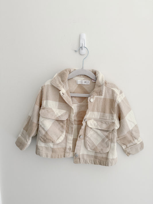 Zara Neutral Shacket (18-24m)