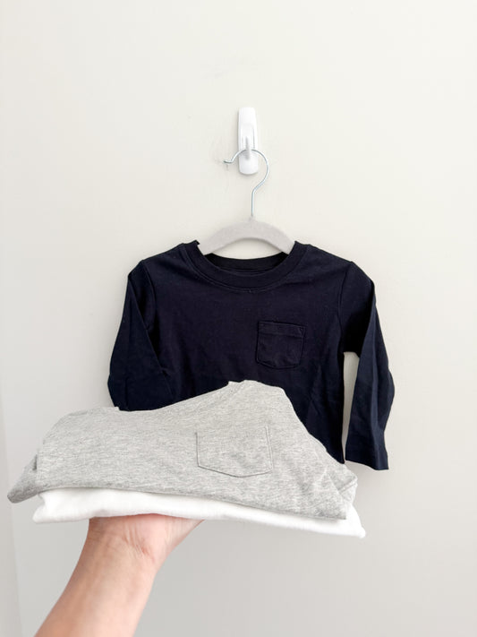 [NEW] Gap 3-Pack Organic Cotton Tee (6-12m)