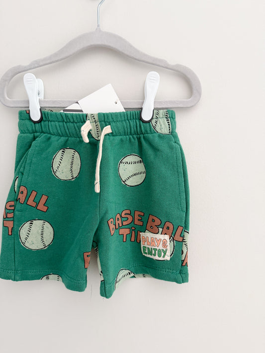[NEW] Zara Baseball Shorts (2y) ***