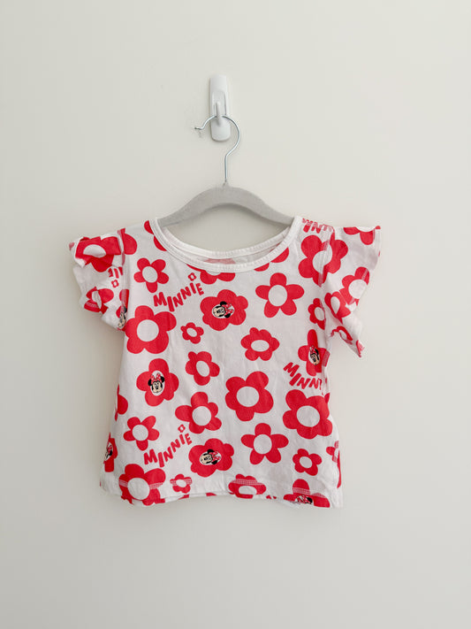 Disney Minnie Mouse Flowers Tee (4y)