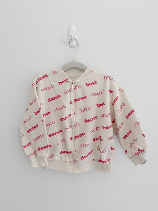 Zara Best Dance Team Zip Up (6y fits smaller)