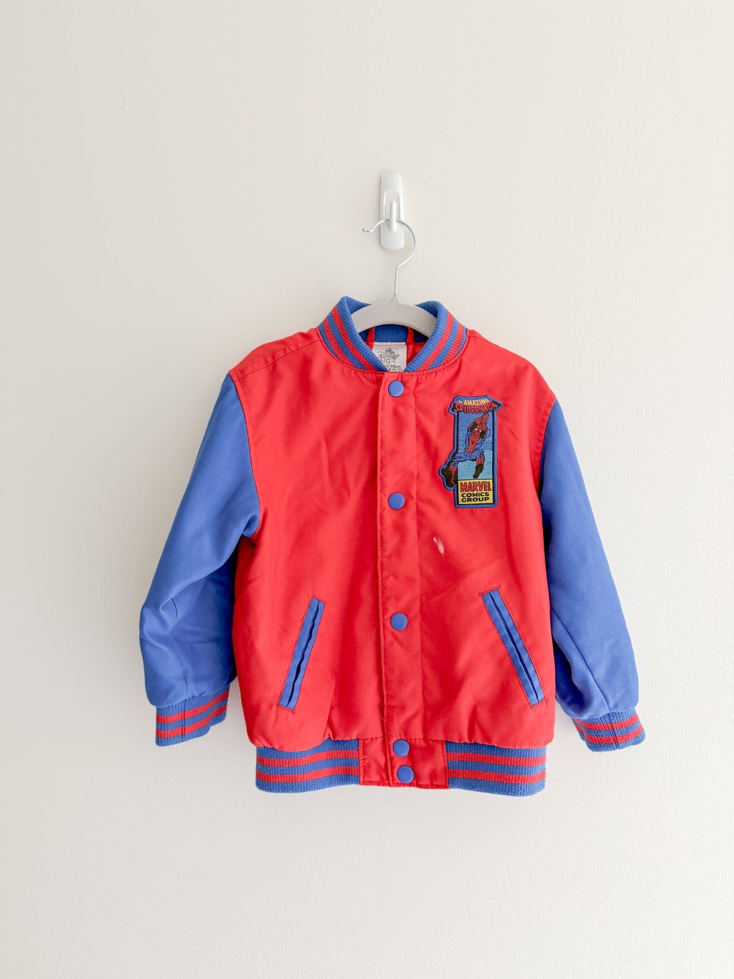 Disney Marvel Comics Spidey Bomber Jacket (3y)