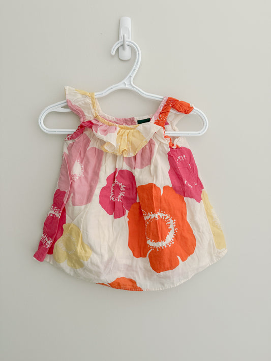Gap Spring Flowers Dress (3-6m)