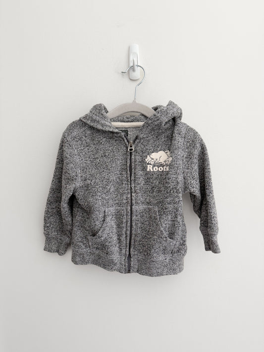Roots Hoodie - Salt & Pepper (18-24m)