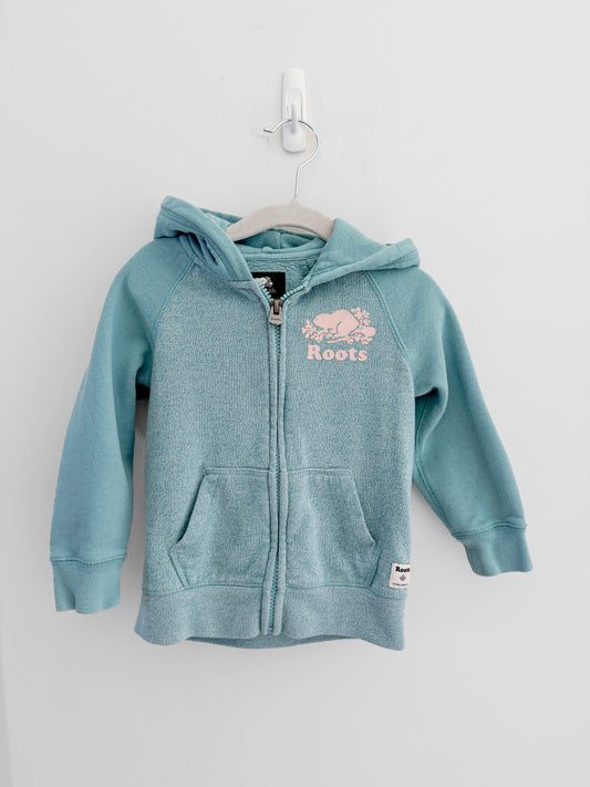 Roots Hoodie - Light Teal (3T)